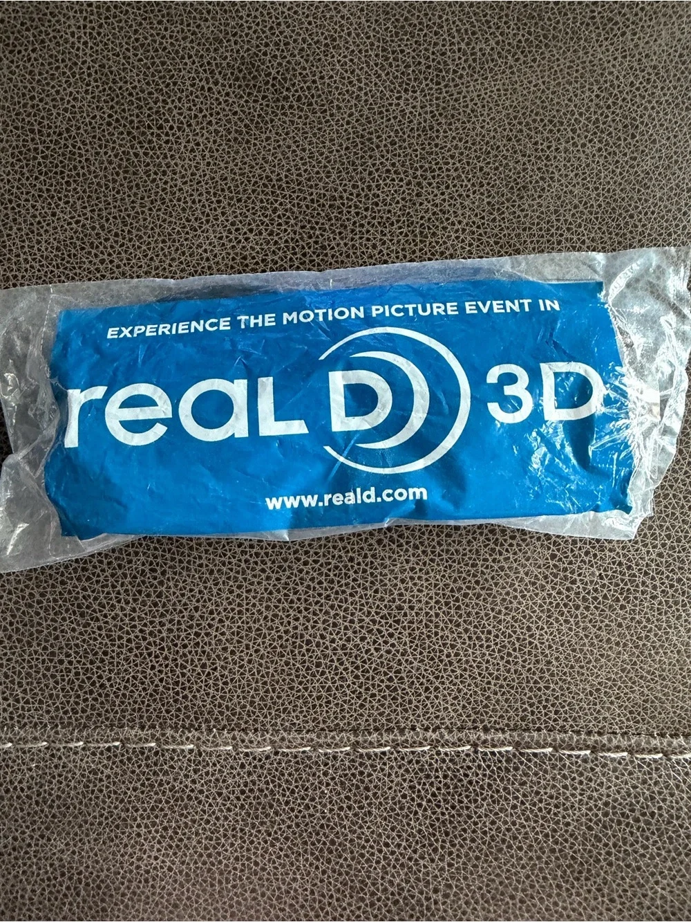 RealD 3D Branded Promotional Item in Blue